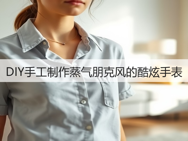 DIY手工制作蒸气朋克风的酷炫手表