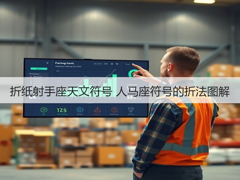 折纸射手座天文符号 人马座符号的折法图解