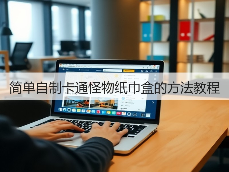 简单自制卡通怪物纸巾盒的方法教程
