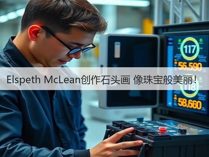 Elspeth McLean创作石头画 像珠宝般美丽！