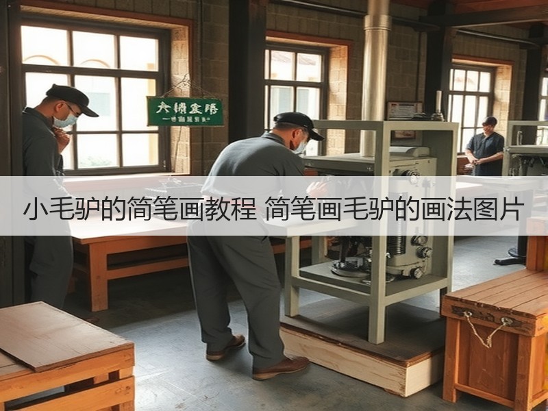小毛驴的简笔画教程 简笔画毛驴的画法图片