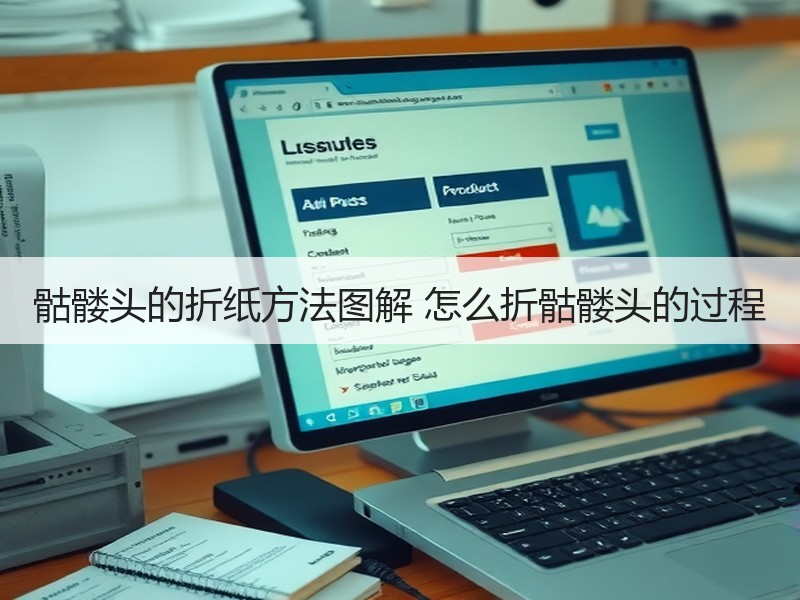 骷髅头的折纸方法图解 怎么折骷髅头的过程