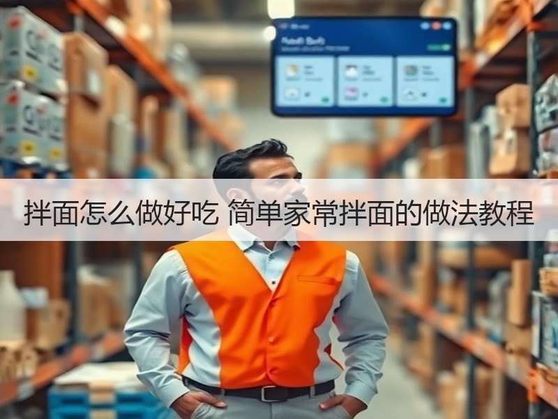 拌面怎么做好吃 简单家常拌面的做法教程