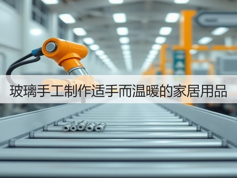 玻璃手工制作适手而温暖的家居用品