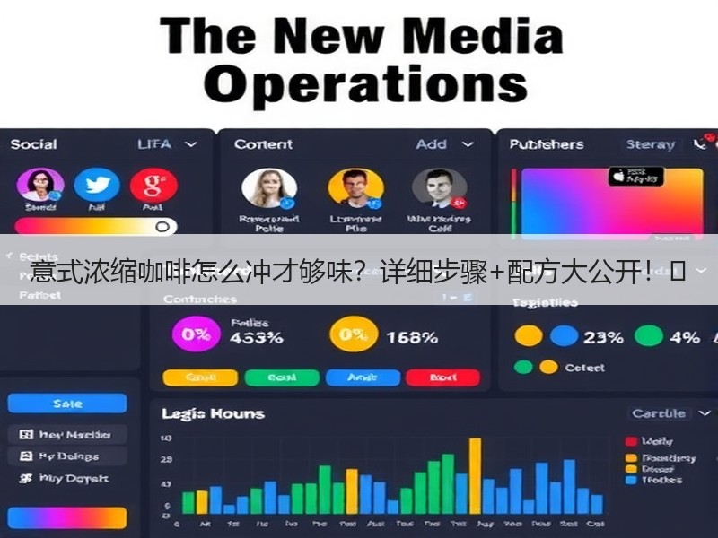 意式浓缩咖啡怎么冲才够味？详细步骤+配方大公开！☕