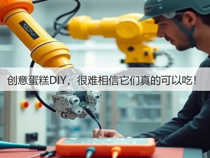 创意蛋糕DIY，很难相信它们真的可以吃！