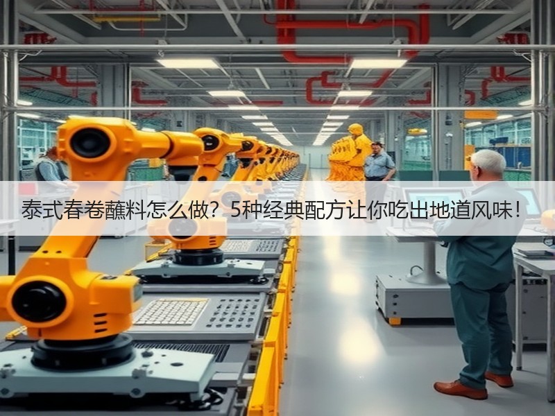 泰式春卷蘸料怎么做？5种经典配方让你吃出地道风味！