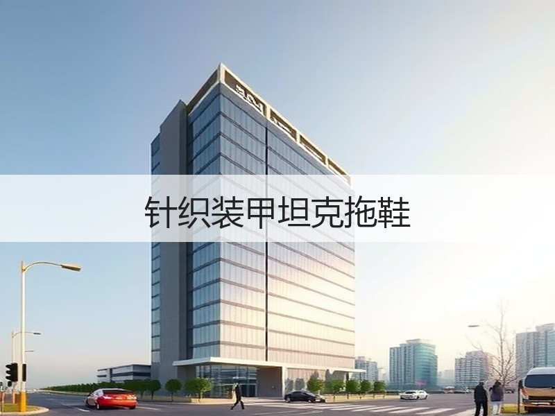 针织装甲坦克拖鞋