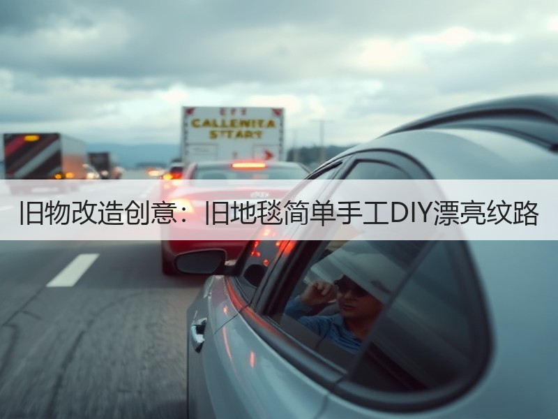 旧物改造创意：旧地毯简单手工DIY漂亮纹路