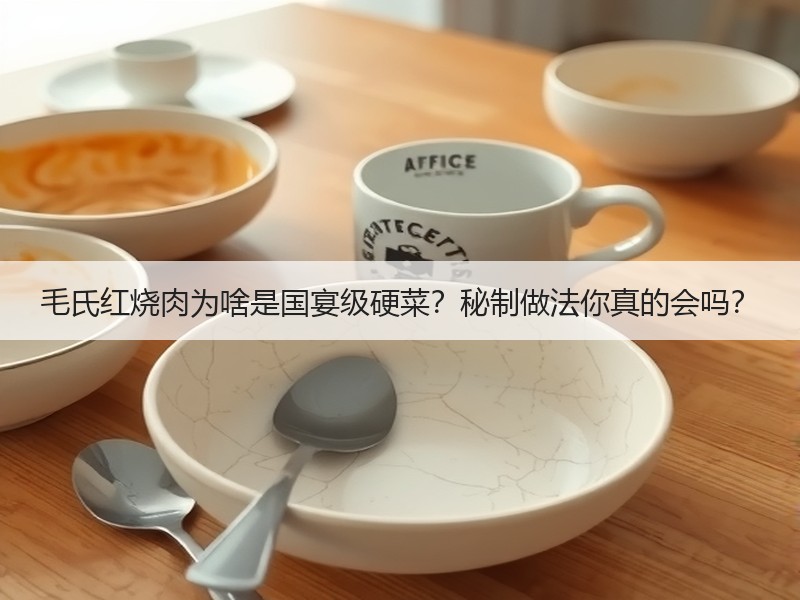 毛氏红烧肉为啥是国宴级硬菜？秘制做法你真的会吗？