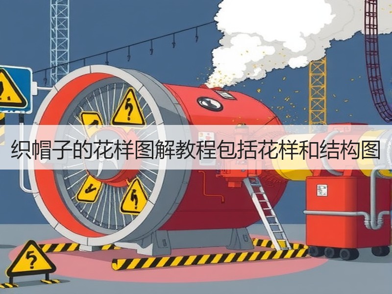织帽子的花样图解教程包括花样和结构图
