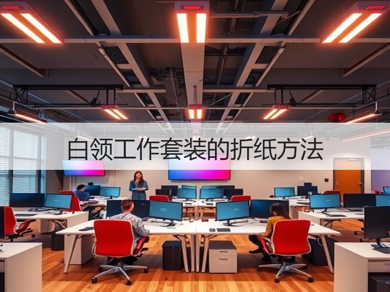 白领工作套装的折纸方法