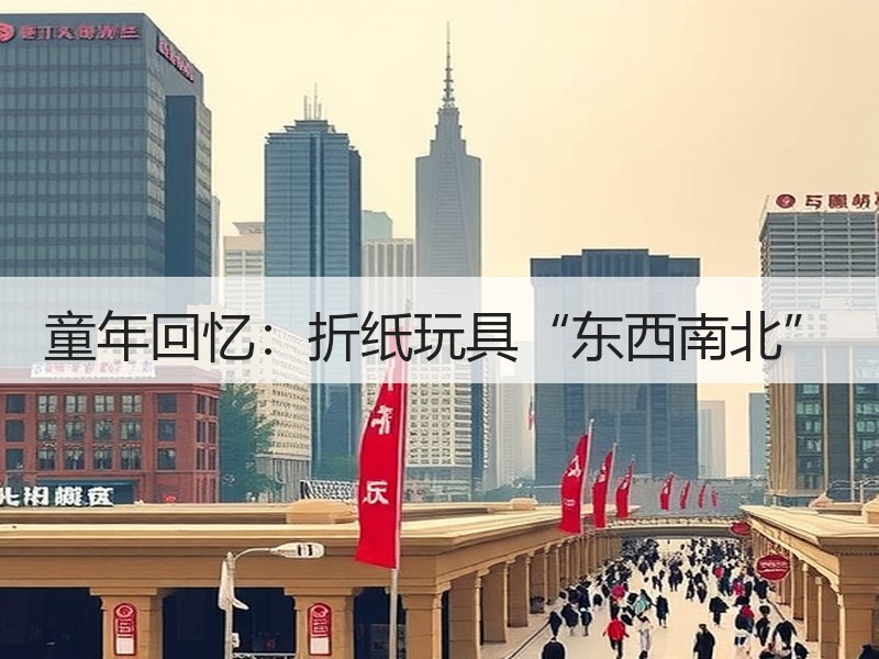童年回忆：折纸玩具“东西南北”