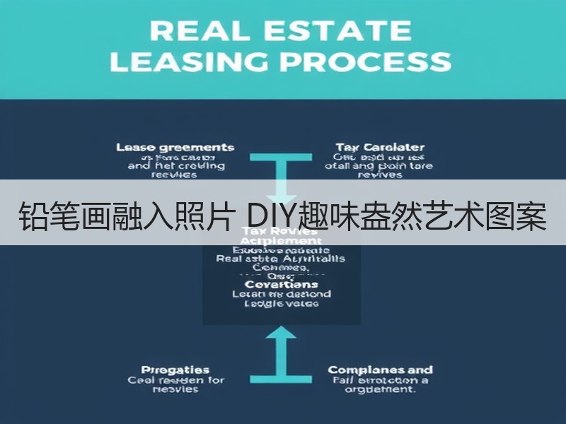 铅笔画融入照片 DIY趣味盎然艺术图案
