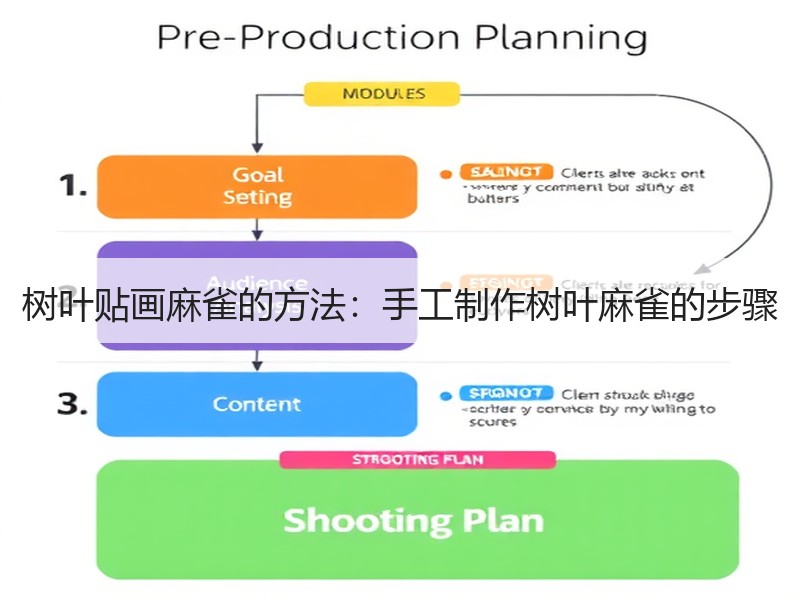 树叶贴画麻雀的方法：手工制作树叶麻雀的步骤