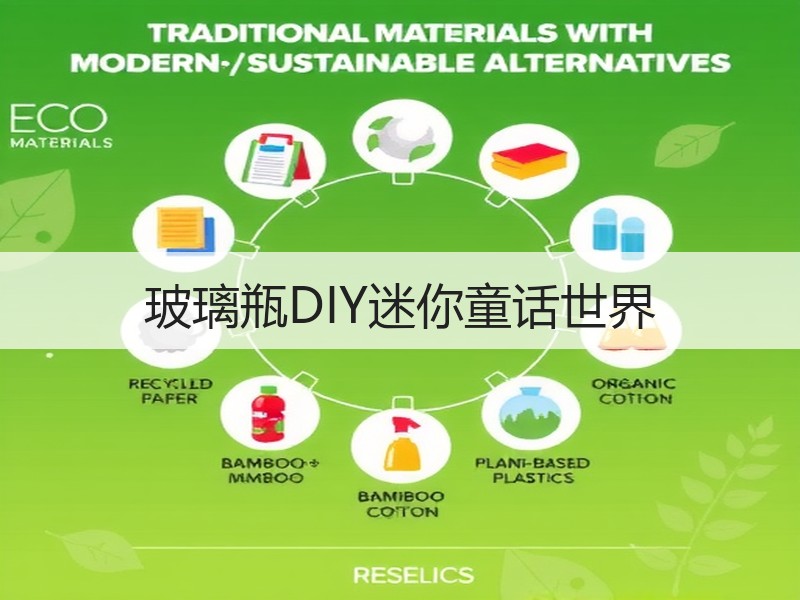 玻璃瓶DIY迷你童话世界