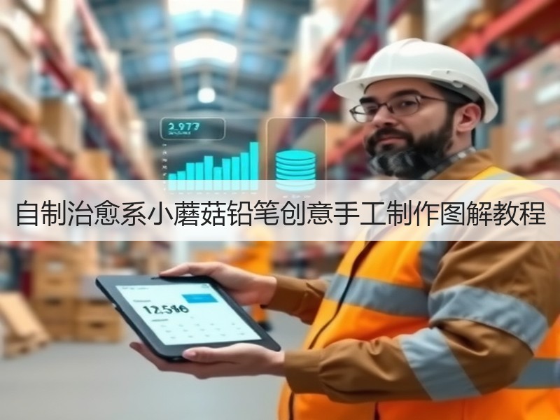 自制治愈系小蘑菇铅笔创意手工制作图解教程