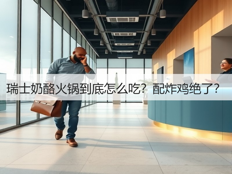 瑞士奶酪火锅到底怎么吃？配炸鸡绝了？