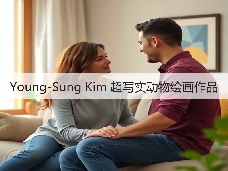 Young-Sung Kim 超写实动物绘画作品