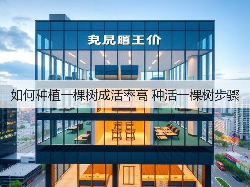 如何种植一棵树成活率高 种活一棵树步骤