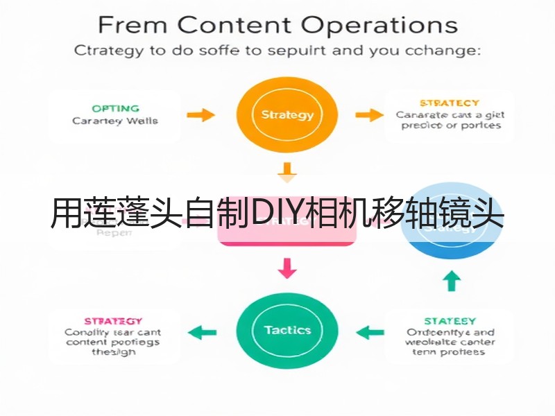 用莲蓬头自制DIY相机移轴镜头