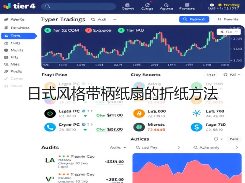 日式风格带柄纸扇的折纸方法