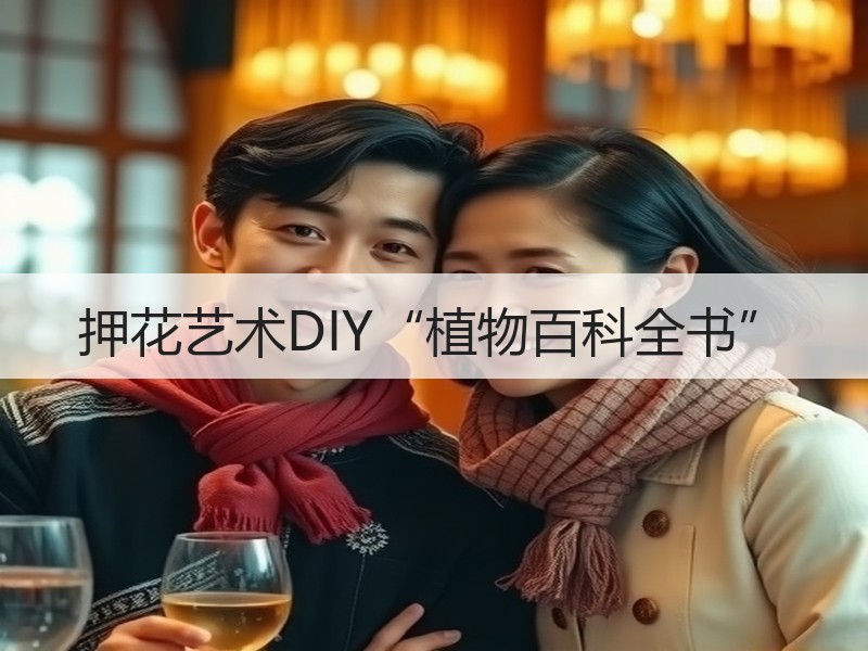 押花艺术DIY“植物百科全书”