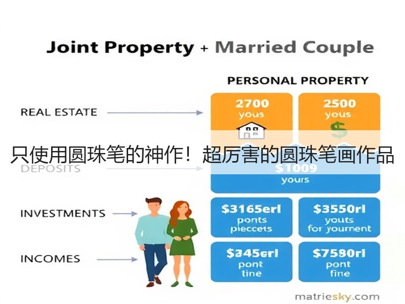 只使用圆珠笔的神作！超厉害的圆珠笔画作品
