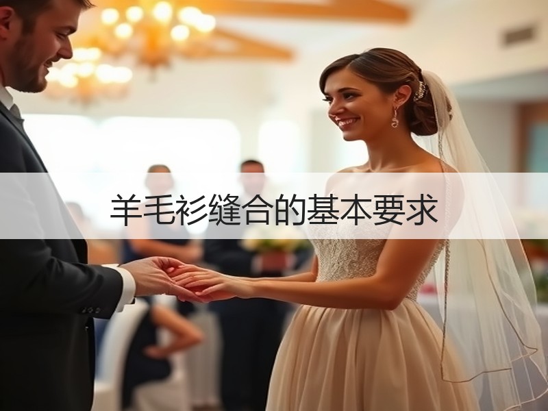 羊毛衫缝合的基本要求