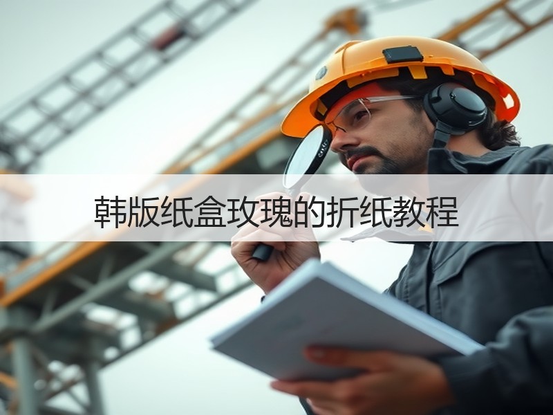 韩版纸盒玫瑰的折纸教程