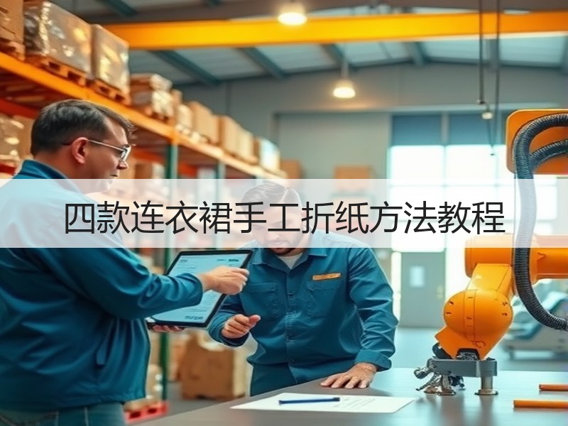 四款连衣裙手工折纸方法教程