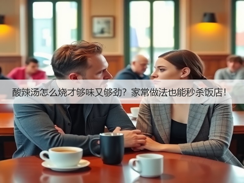酸辣汤怎么烧才够味又够劲？家常做法也能秒杀饭店！