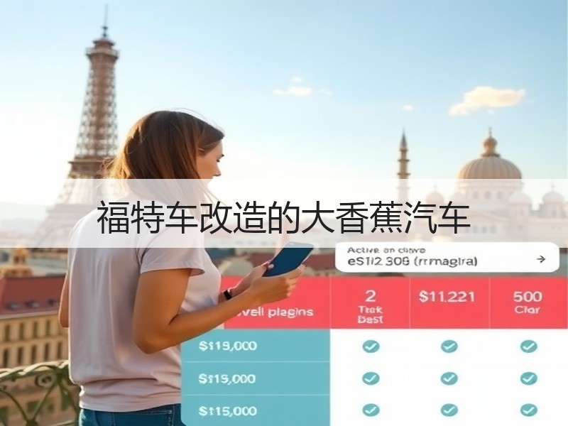 福特车改造的大香蕉汽车