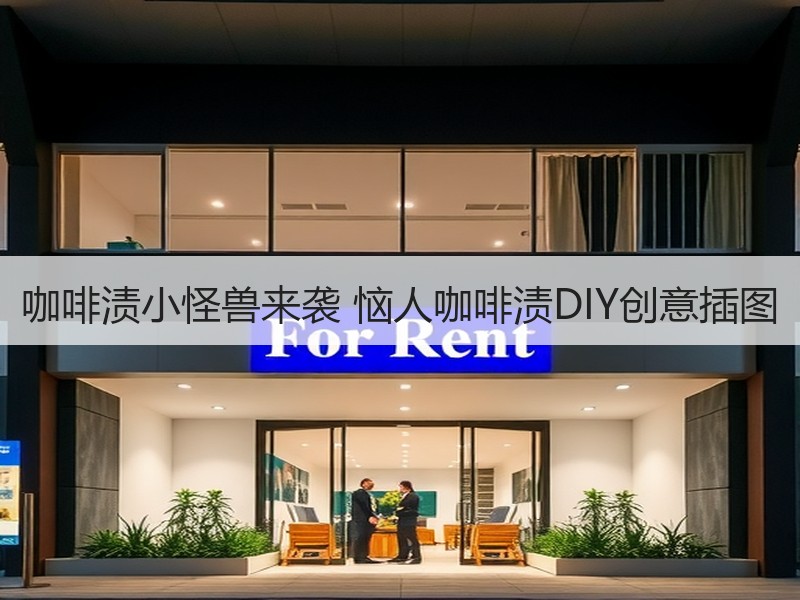 咖啡渍小怪兽来袭 恼人咖啡渍DIY创意插图