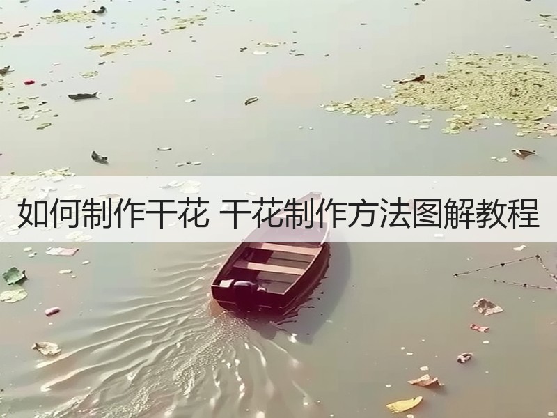 如何制作干花 干花制作方法图解教程