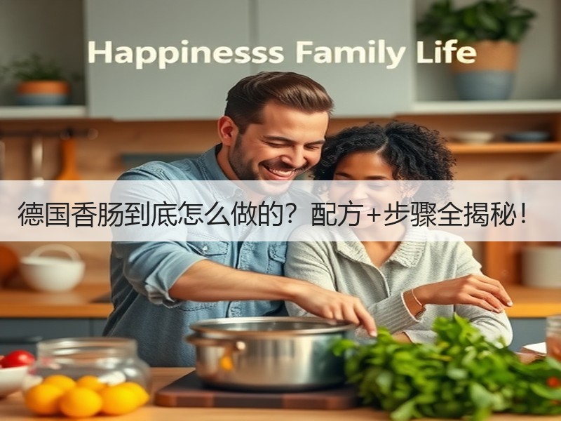 德国香肠到底怎么做的？配方+步骤全揭秘！