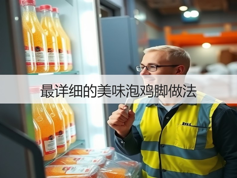最详细的美味泡鸡脚做法
