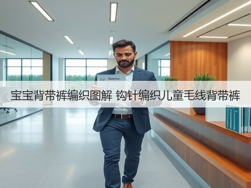 宝宝背带裤编织图解 钩针编织儿童毛线背带裤