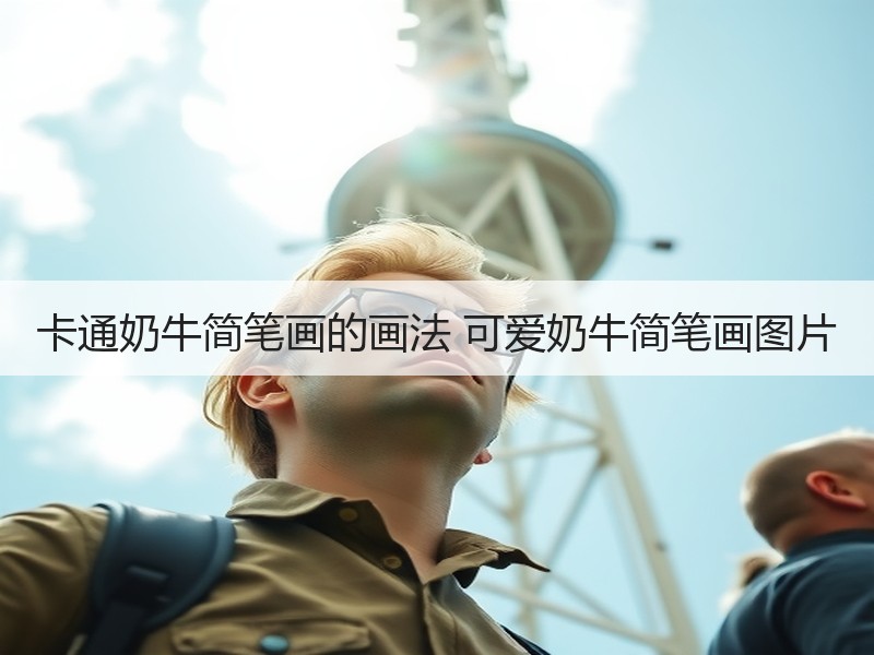 卡通奶牛简笔画的画法 可爱奶牛简笔画图片