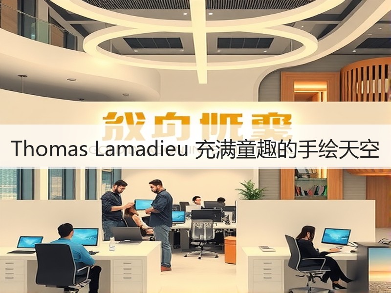 Thomas Lamadieu 充满童趣的手绘天空