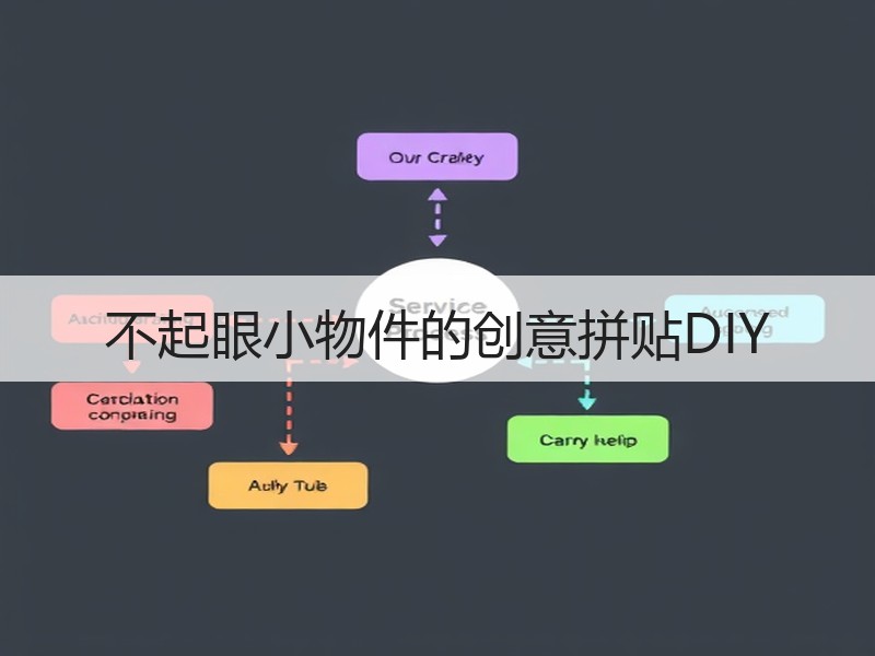 不起眼小物件的创意拼贴DIY