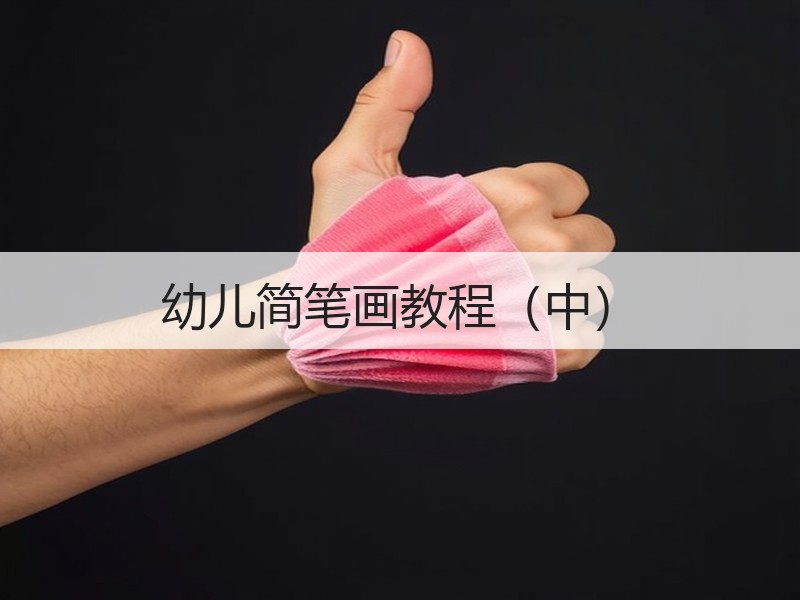 幼儿简笔画教程（中）