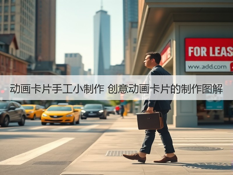 动画卡片手工小制作 创意动画卡片的制作图解