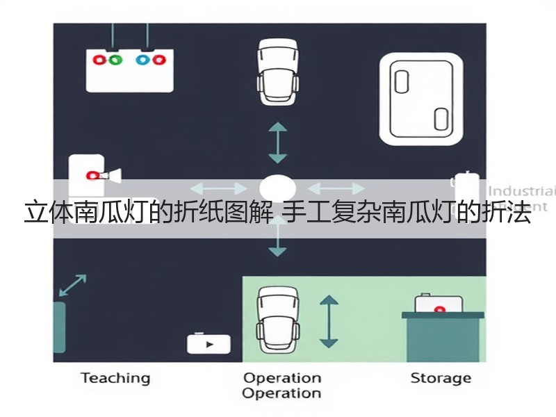 立体南瓜灯的折纸图解 手工复杂南瓜灯的折法