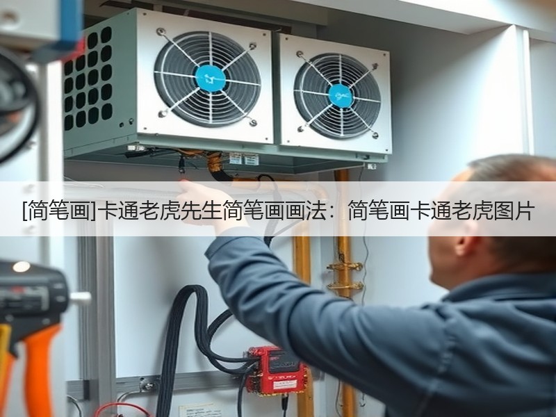 [简笔画]卡通老虎先生简笔画画法：简笔画卡通老虎图片