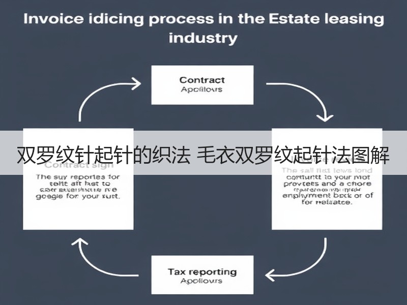 双罗纹针起针的织法 毛衣双罗纹起针法图解