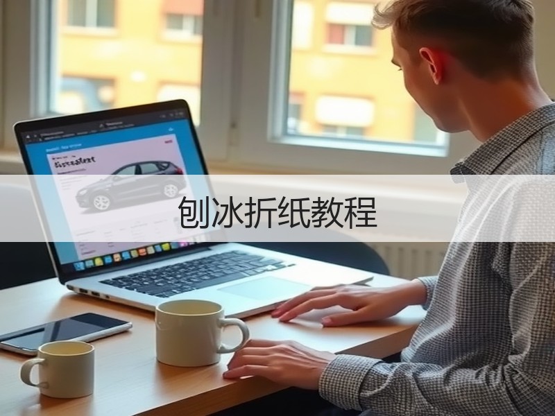 刨冰折纸教程