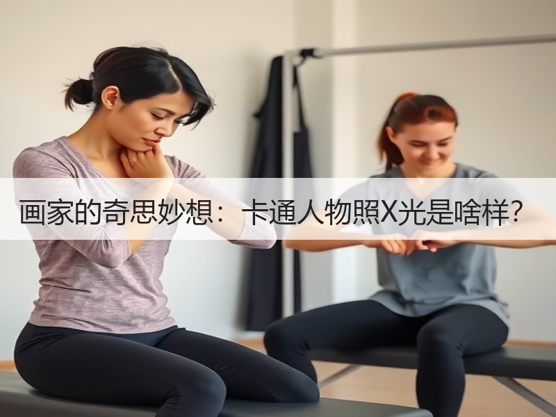 画家的奇思妙想：卡通人物照X光是啥样？