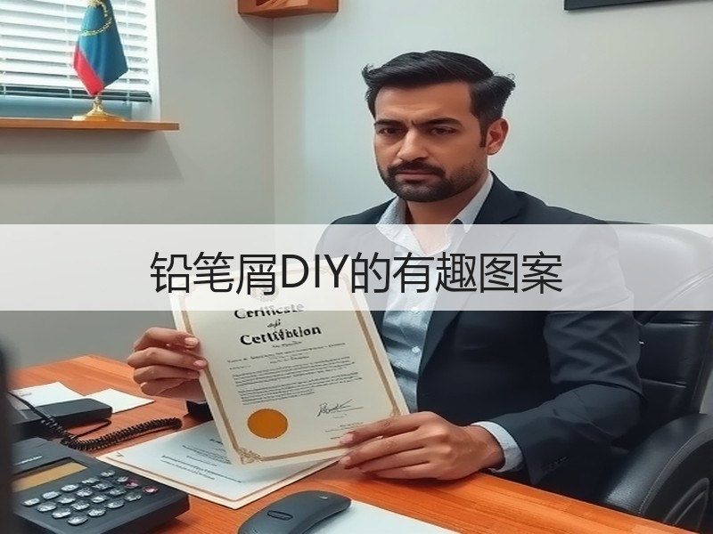 铅笔屑DIY的有趣图案