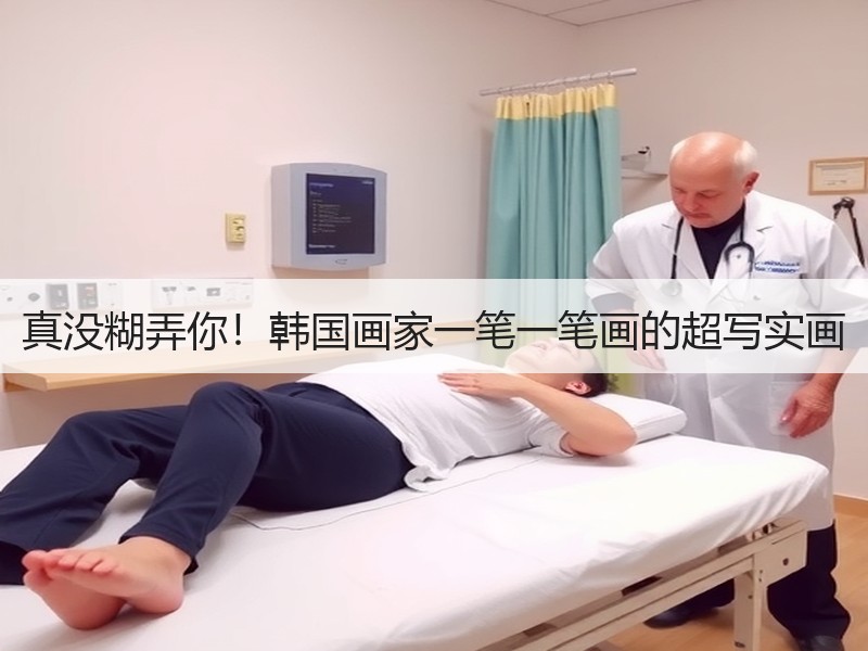 真没糊弄你！韩国画家一笔一笔画的超写实画